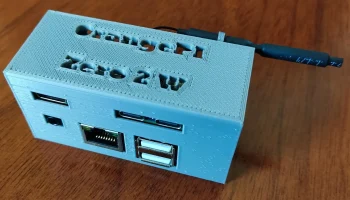 Двухплатный корпус Orange Pi Zero 2 с двумя платами... Двухплатный корпус Orange Pi Zero 2 с двумя платами...