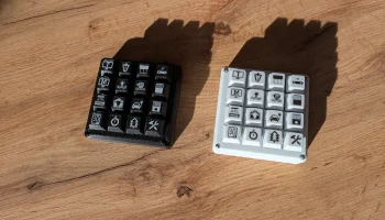 Zigbee Macropad 16 кнопок ESP32C6 1