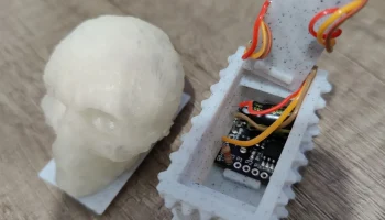 Блок освещения для платы ATTiny85 и 3 светодиодов WS2812b... 1