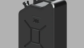 Бензобак металлический 20 л (1:8) 1