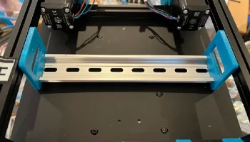 Система крепления Snap-In MakerBeamXL 1515 на DIN-рейку д.. 1