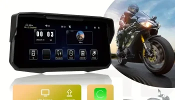 Honda Goldwing GPS Android Авто держатель на лобовое стек... 5