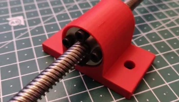 3018 DIY ЧПУ: ходовой винт T8 / защита от люфта / подпруж.. 2