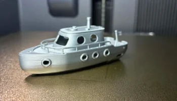 Классический буксир - детальная мини-лодка для 3D-печати.... 1
