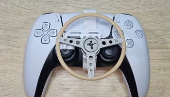 Круглый руль контроллера PlayStation 5 (в стиле Mustang) ... Круглый руль контроллера PlayStation 5 (в стиле Mustang) ...