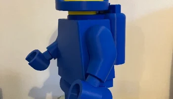 Воздушный резервуар для минифигурки Mega Lego (масштаб 10:1) 3