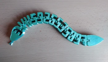 Flexi PIthon для Pi-Day (печать на месте)
