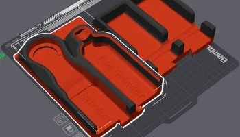 Gridfinity Shadow Tray - шлифовальная машина M12 2486-20... 3