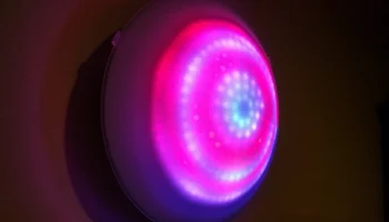 Psilocybe - Купол с 241 RGB-светодиодом WS2812 на 9 кольц.. 1