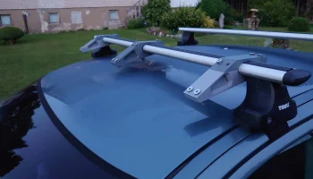 Ветровой обтекатель (AirScreen) для багажника на крыше ав.. 2
