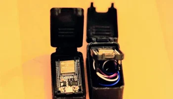 Корпус ESP32 NodeMCU USB-C - шарнирный