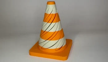 Дорожный конус - игрушка-фидж 4