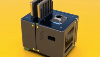 Корпус Raspberry Pi NAS - два SSD 2,5 дюйма Корпус Raspberry Pi NAS - два SSD 2,5 дюйма