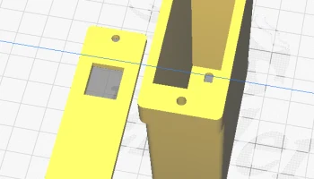 Корпус Arduino с небольшим отверстием для проводов..........