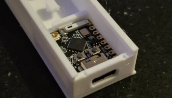 Чехол для ESP32-C3 Super Mini с антенной и настенным креп.. 3