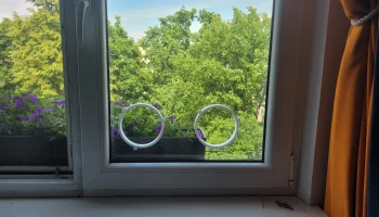 Портативное крепление к окну для шланга переменного тока.... 2