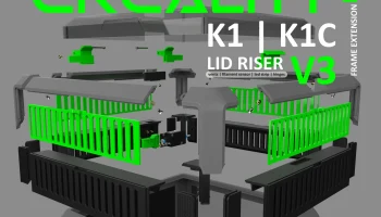 КРЕАЛИТИ K1 | К1С | K1SE - ПОДСТАВКА КРЫШКИ V3 [КОМПЛЕКТ ... 6