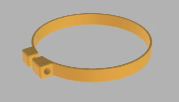 Хомут 100 мм (болт М6)
