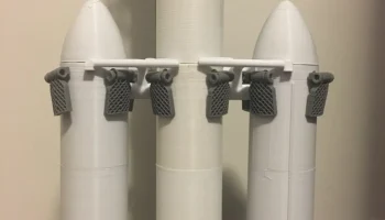 Комплект расширения SpaceX Falcon Heavy для модели Falcon 9 3