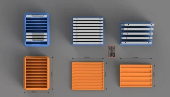 SDD - лоток для хранения HDD 2.5, слоты x5/x9/x10 - Baset.. 1