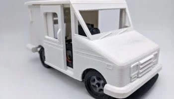 Почтовый грузовик 1:28 Радиоуправляемый кузов