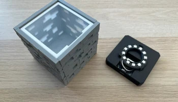 Лампа Minecraft Ore (WLED / ESP32 D1 Mini USB-C) 9