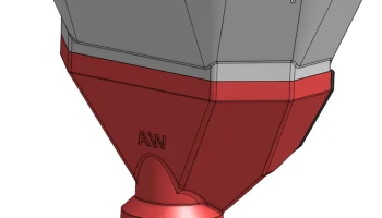 Пылеуловитель AirTip для 3D-печати, 1-1/2-2-1/4 дюйма, вакуумная насадка для влажных/сухих цехов 9