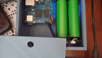 Корпус со сдвижной крышкой для модуля ИБП Orange Pi Zero ... 3