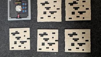 Настоящая лампа из бетонной руды Minecraft........ 1