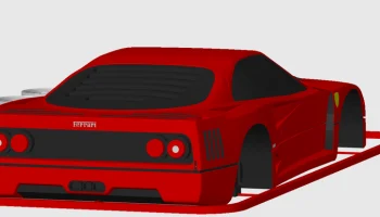 Карточка комплекта Ferrari F40 7