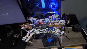 Aranha Rob&ocirc;/Robot Spider/Esp32 Spider/Arduino Spider