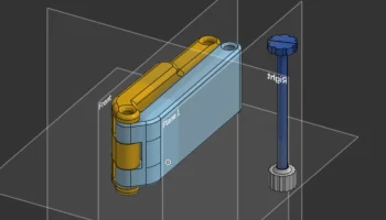 Полностью напечатанное на 3D-принтере крепление для монит... 2