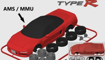 Карта комплекта Honda NSX Type R
