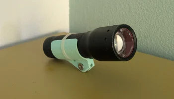 Адаптер GoPro-Mount для фонарика со светодиодной линзой P...