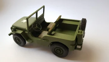 ДЖИП Виллис WW2 - 1/23 7