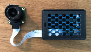 Чехол Raspberry Pi 3/4 B+ с гнездом для кабеля камеры 4