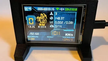 Держатель кейса NM Nerd Miner Одноразовый майнер Bitcoin ..