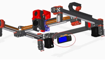 Voron V2.4 300^3 C920 портальное крепление 2020 г. 1