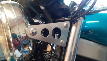 Кронштейн фары Honda NTV 650 (61316-MZ6-000, 61317-MZ6-00...