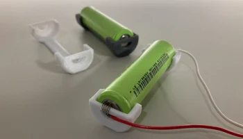 18650 минимальный держатель