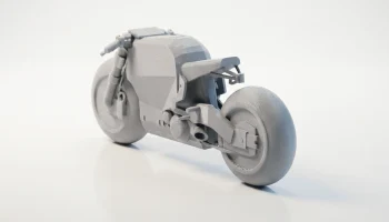Футуристическая модель мотоцикла для 3D-печати...... 1