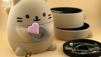 Кошачья шкатулка для драгоценностей............