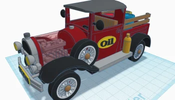 Модель пикапа Ford T 1928 года выпуска, дизайнер Эд ван дер  6