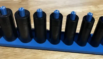 Держатель головок Gridfinity Peg Standing, метрический и SAE 4