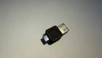 Переходник USB-A "папа" на "папа" USB-C 4