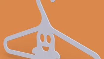 Вешалка Ghost Kid // Cintre pour enfant, d&eacute;co fantome....... 1