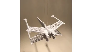 Рождественское украшение в виде карты "Снежинка X-Wing Ki... 3