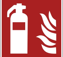 Brandschutzzeichen f&uuml;r Feuerl&ouml;scher по DIN EN ISO 7010