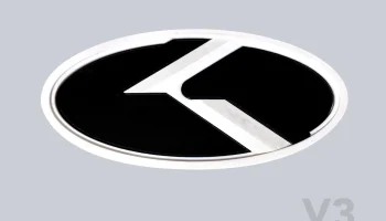 Значок K-логотипа/эмблема для KIA 3