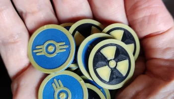 Евро-монета Vault Tec и радиоактивная тележка........ 2
